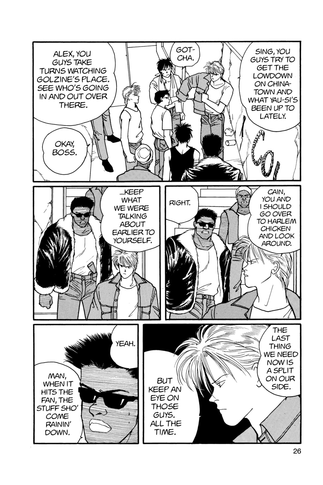 Banana Fish Chapter 16 image 022